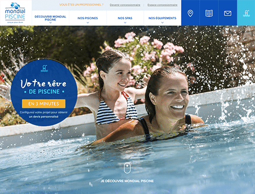 Nouveau Site Mondial Piscine