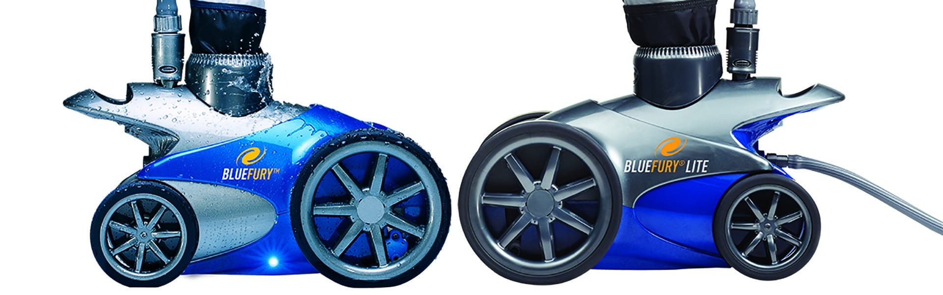Robots nettoyeurs à pression Bluefury & Bluefury Lite de Pentair