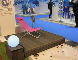 Terrasse mobile pour spa de Walter Piscine