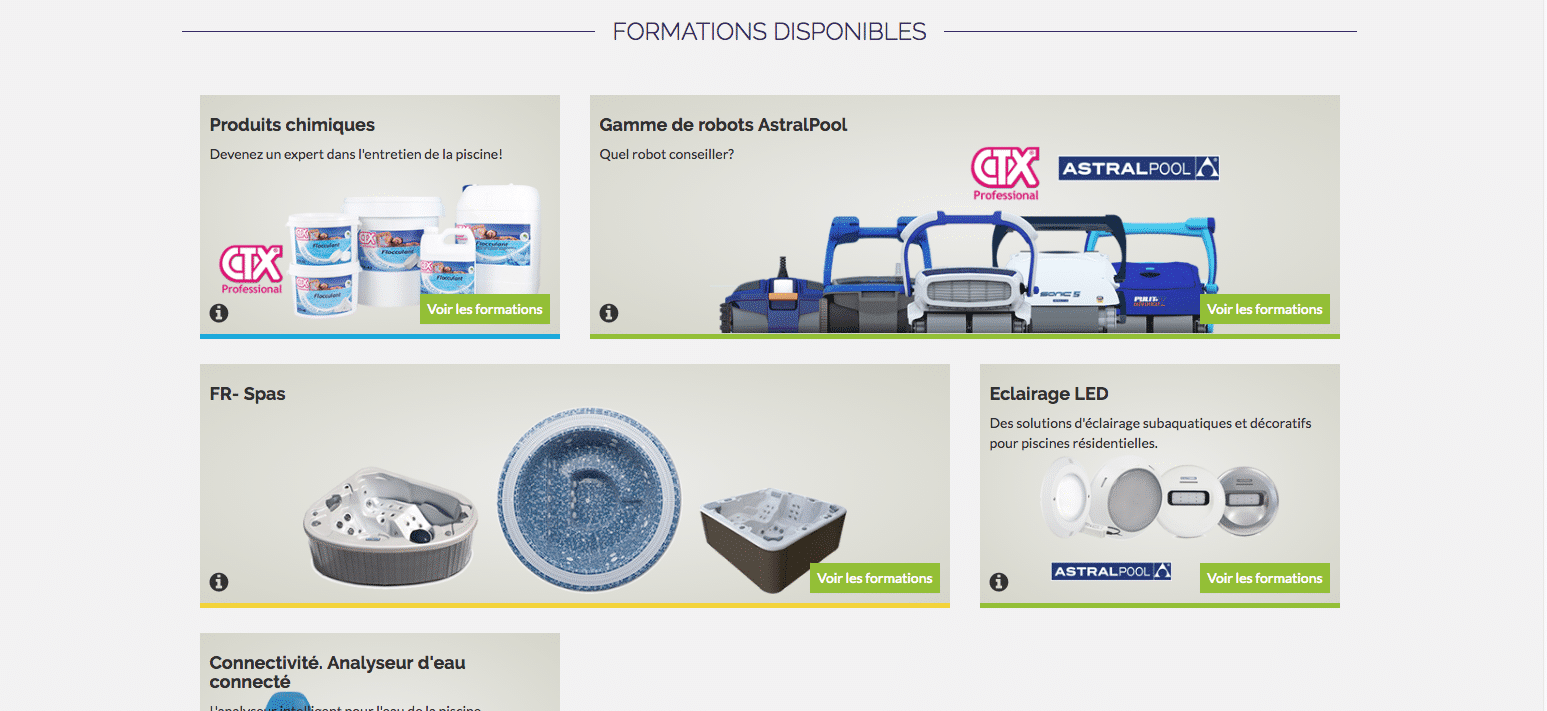 Formations professionnelles Fluidra
