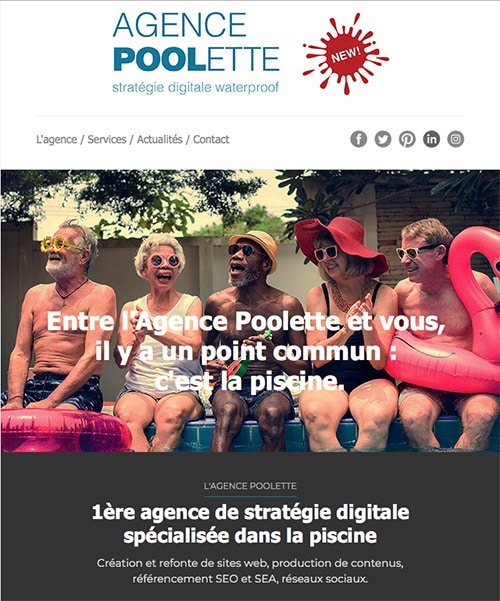 Agence Poolette news