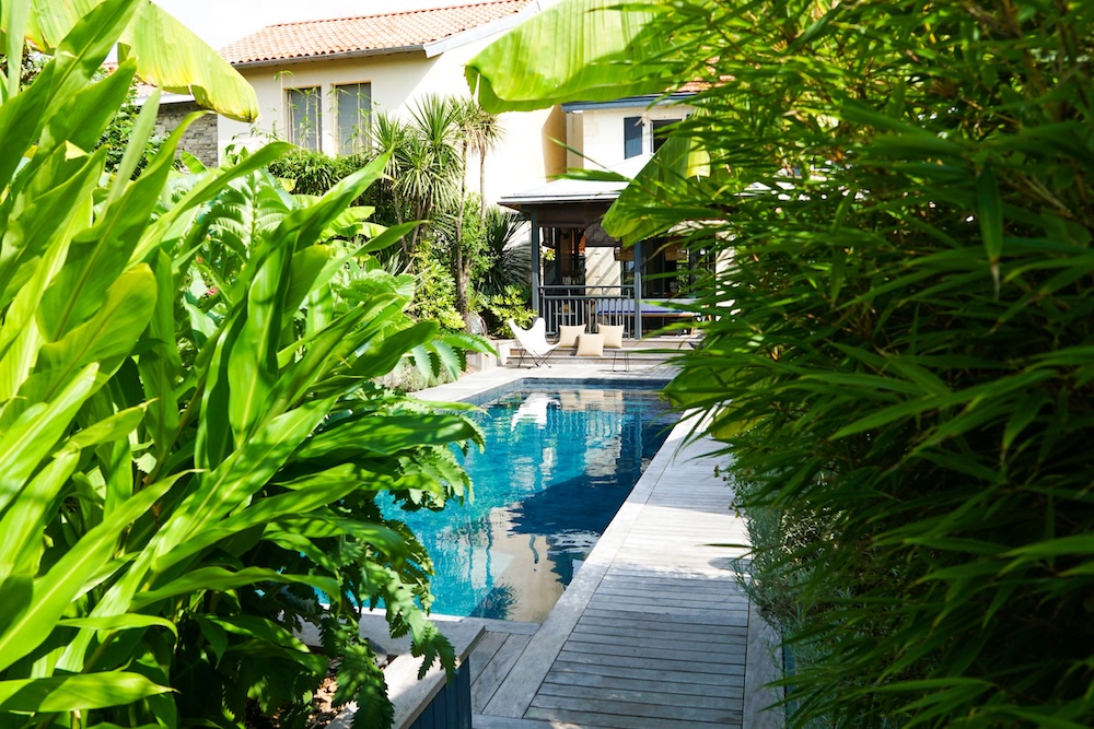 Rénovation piscine couloir de nage