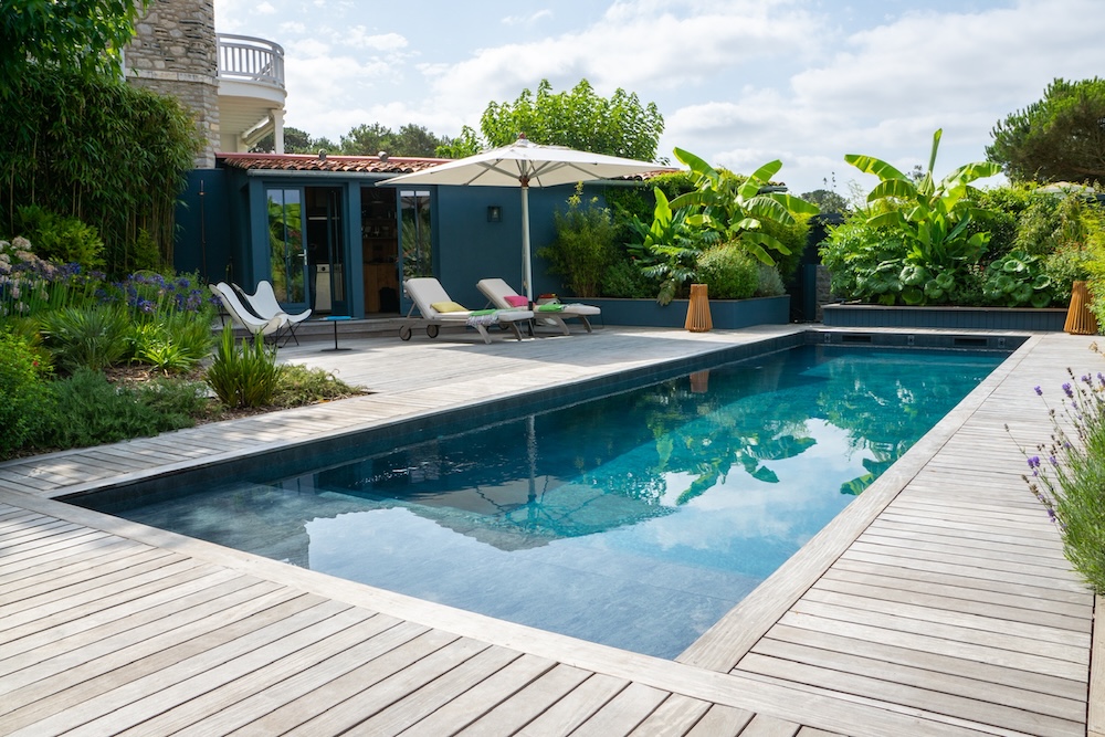 Rénovation piscine couloir de nage