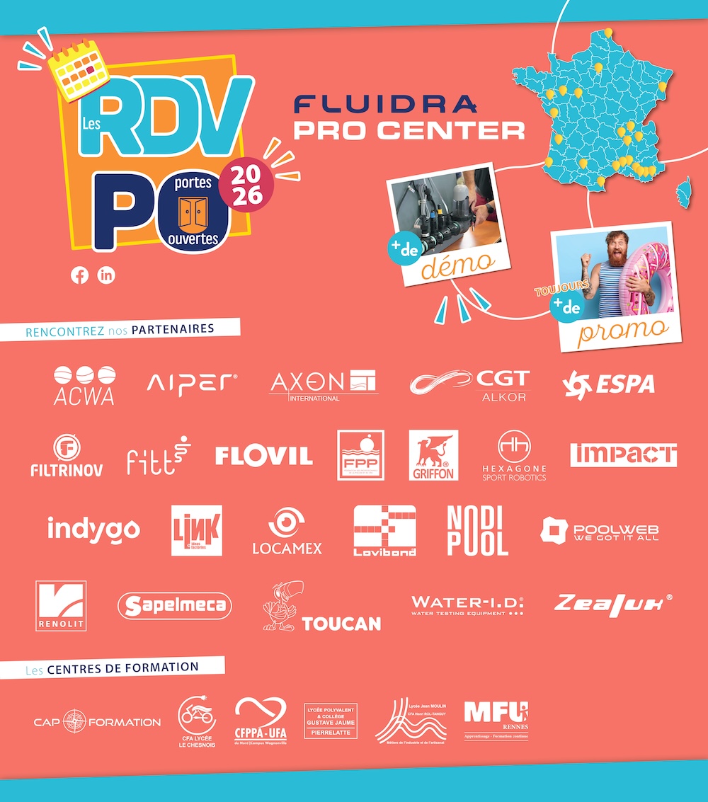 Rendez-vous Portes Ouvertes Fluidra PRO