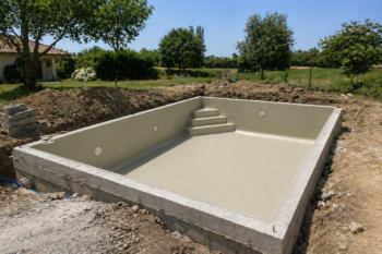 Gel Coat sur piscine béton