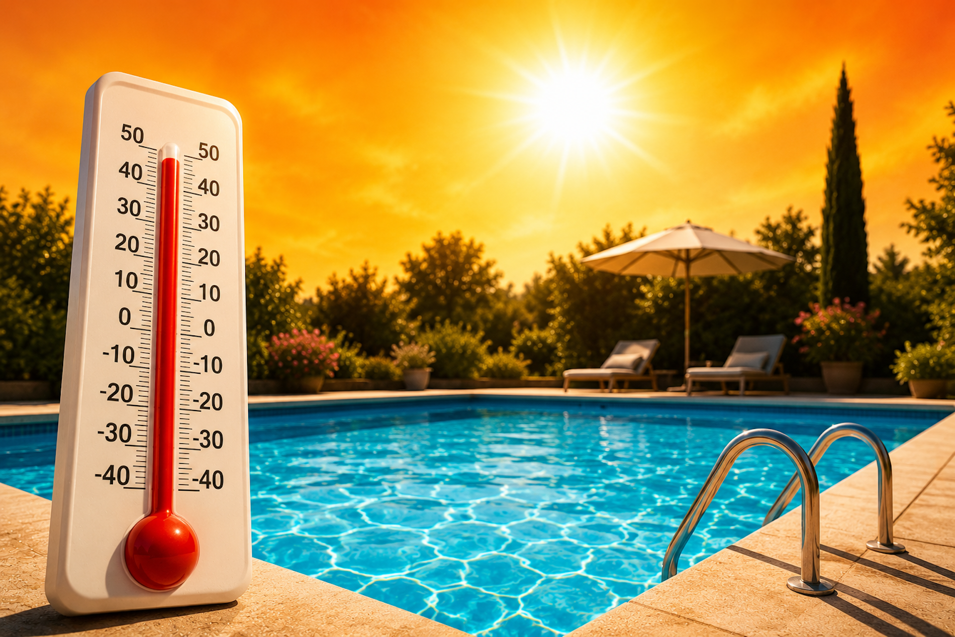 Piscine et canicule