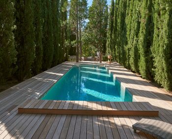 Piscine paysagée Aqua Diffusion - Carré Bleu