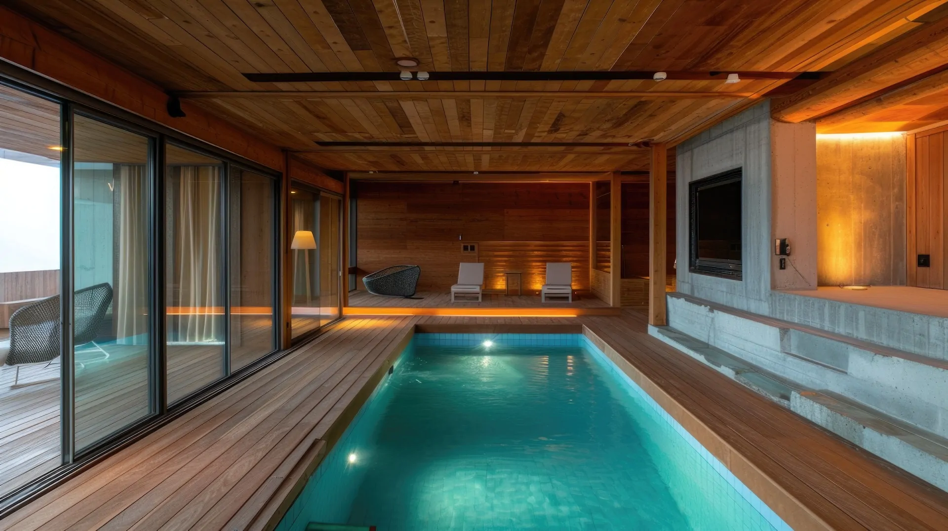 Piscine intérieure