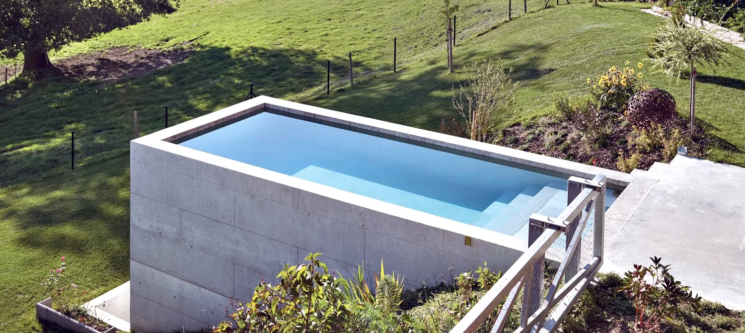 Pisciné béton armé
